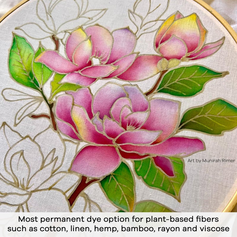 Jacquard Procion Tie Dye Powder Ecru 8oz Jar - for Permanent & Washfast Use as Ice Powder, Cold Water Fabric Clothing - Image 5